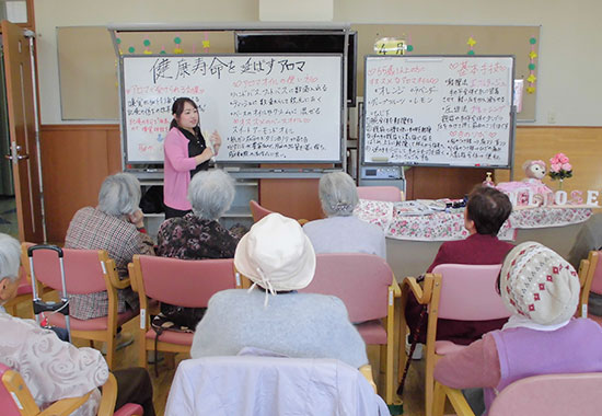 介護美容の講演について